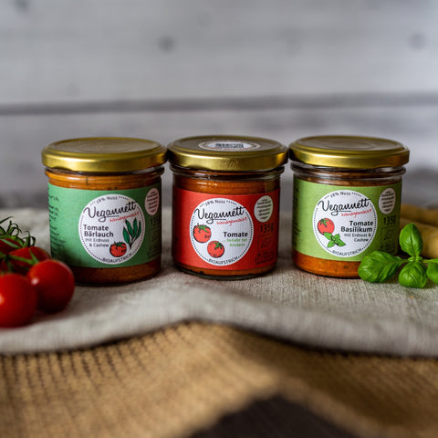 Bio Brotaufstrich mit Cashew & Erdnuss (Tomate) 6 x 135 g
