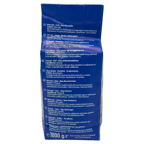 Natur Hurtig Meersalz Grob 1 kg
