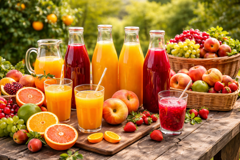 SAFT, NEKTAR UND FRUCHTSAFTGETRÄNK – die Unterschiede einfach erklärt