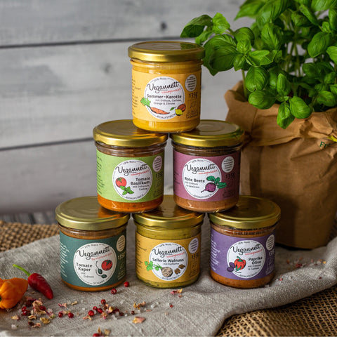 Bio Brotaufstrich mit Cashew & Erdnuss (Mix) 6 x 135 g