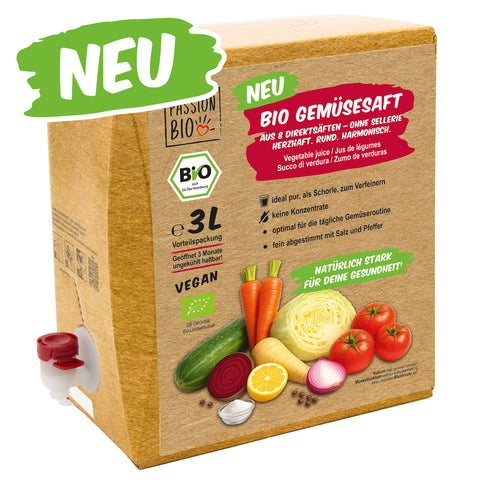 Bio Gemüsesaft (3L Bag-in-Box)