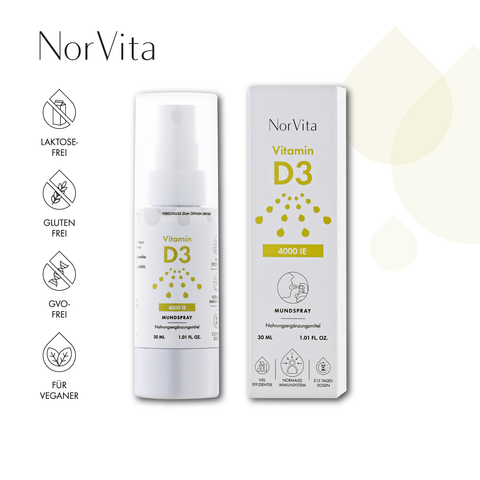 Vitamin D3 Spray (4000 IU) 30 ml MHD-Hinweis: 28.02.2026
