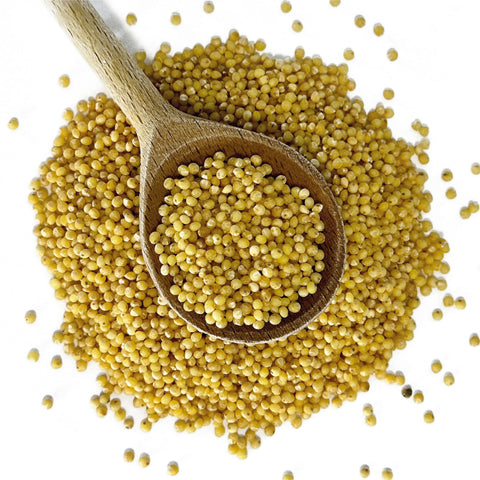 Bio Goldhirse geschält